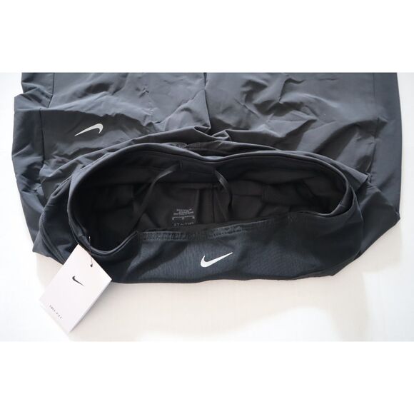 Nike FB7044-010 Women's Sz M Black Dri-FIT Swift Mid-Rise Running Pants - Picture 4 of 13